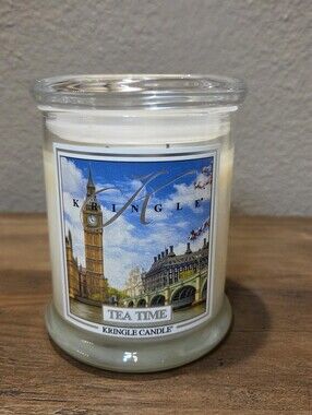 Kringle Candle Tea Time Medium 2 Wick -Tested